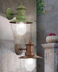 Aplica de iluminat exterior stil clasic LEONIE verde vintage