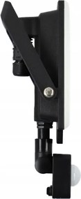 Proiector LED exterior cu senzor de mișcare, 50 W, 230 V, 4500 K, IP65, negru