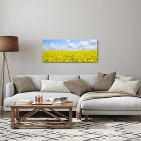 Tablou - Câmp galben (120x50 cm)