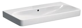 Lavoar pe mobilier Geberit Smyle Square 90 cm fara orificiu baterie