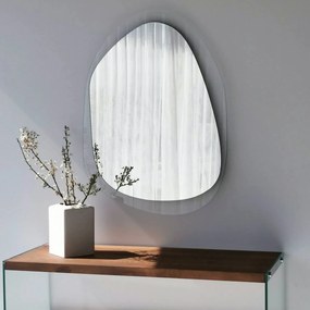 Oglinda AQUA A342, transparent, sticla securizata, 75x55 cm