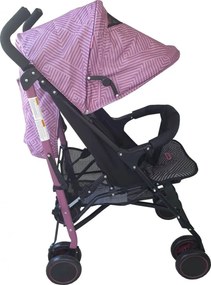 Carucior sport tip umbrela Baby Care™ PRO 803B , Spatar reglabil in 7 trepte, Pozitie somn, Amortizoare, Frana picior,Pliabil , Fucsia cu Imprimeu