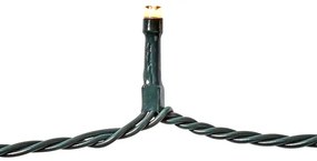 Nedis CLLS180 LED șir exterior Crăciun 180 LED/7 funcții 16,5m IP44 alb cald