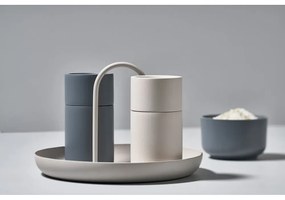 Tavă servire metalică Zone Singles, ø 20 cm, gri deschis