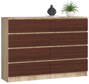 Comodă Keanu III (Stejar sonoma + wenge). 1069397