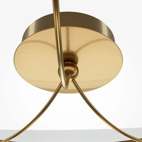 Lustra LED aplicata design decorativ Breeze