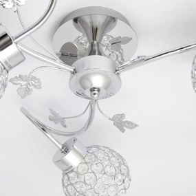 Lustră aplicată SOPHIA 3xE27/15W/230V crom lucios/transparent