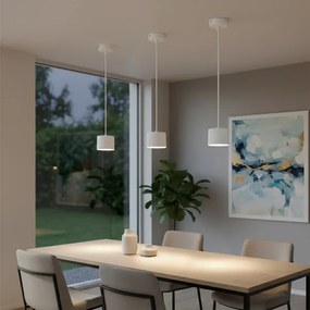Brilagi - Lustră LED RGB reglabilă pe cablu STRIPY 1xGX53/14W/230V Wi-Fi Tuya albă