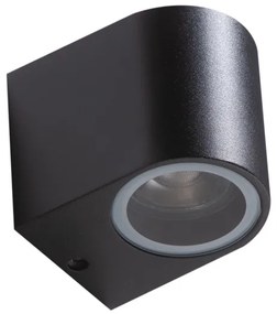 Aplică de exterior RIMINI 1xGU10/35W/230V IP54 rotundă Azzardo AZ4265