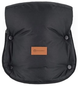 SET sac pentru cărucior 4 în 1 PETITE&MARS COMFY + mănuși pentru cărucior Forever Black