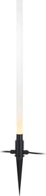 Markslöjd 107719 - Lampă LED de exterior GARDEN24 LED/3W/24V 66 cm IP44 negru/transparent