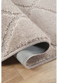 Covorașe de baie maro deschis 2 buc. 50x80 cm Cizgili – Foutastic