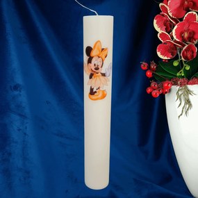 Lumanare Botez Zana florilor 7 cm, 50 cm