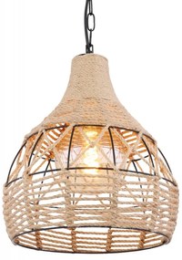 Pendul stil rustic natural HALIA 30cm
