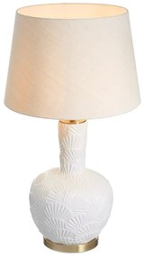 Lampa de masa LUX, Ceramica, Tesatura, Andorra, 119667 HZ