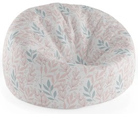 Sac de șezut Cocoon frunze roz și albastre, colorat