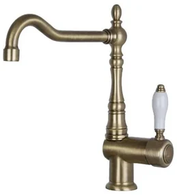 Baterie de bucatarie Smeg MIR6O-2, retro, alama