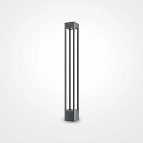 Stalp LED pentru iluminat exterior IP65 Elbe grafit H-100cm