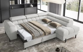 Colțar lemn masiv Ferry Extensibil Material Royal 03, 276 × 72 × 200 cm