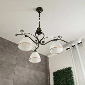 Lustră pe lanț RETRO II 3xE27/60W/230V