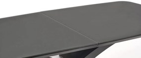 Set masa extensibila Silvestro L180-220 cm + 4 scaune K475 gri