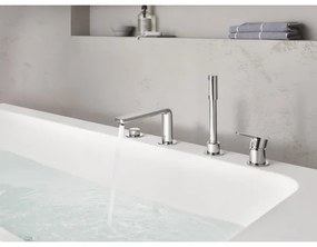 GROHE 19577001 - Baterie pentru cadă LINEARE, montaj în 4 găuri, crom lucios