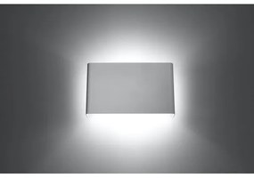 Aplică perete COPERTURA 2xG9/40W/230V alb