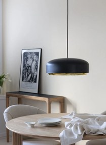 Lustra LED design minimalist scandinav Hazel medium - black
