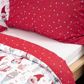 Lenjerie de pat din bumbac 4Home Christmas Elf,140 x 200 cm, 70 x 90 cm