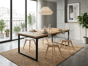 OFERTA Scaun transparent KITO cu picioare din fag II. calitate