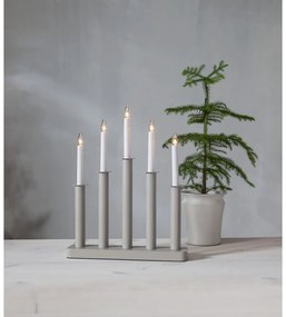 Decorațiune luminoasă de Crăciun bej Plate – Star Trading