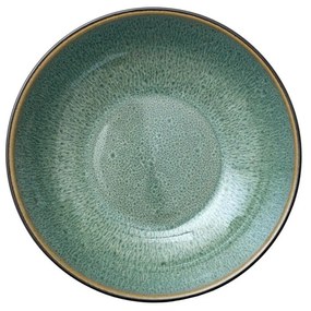 Bol mic verde/negru din gresie 1 l Gastro Green/Black – Bitz