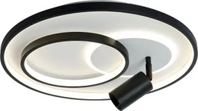 Brilagi - Plafonier LED dimabil UNITY LED/60W/230V + 1xGU10/3W alb/negru +cu telecomandă