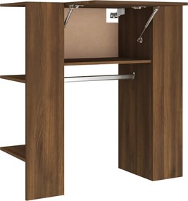 vidaXL Dulap de hol, stejar maro, 97,5x37x99 cm, lemn prelucrat