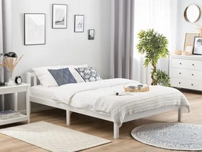 Pat matrimonial 140 cm FLORAL (alb) (cu somieră). 1018523