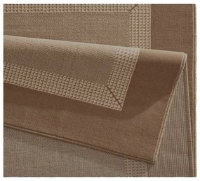 Covor Hanse Home Basic, 160x230 cm, maro-bej