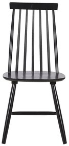 Set 2 buc. scaune pentru sufragerie Burank (negru). 1009960