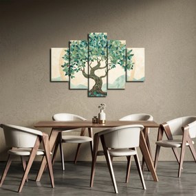 Tablou – Mozaic elegant cu arbore (150x105 cm)
