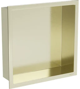 Mexen X-Wall-R raft de încastrare cu flanșă 30 x 30 cm, Aurie - 1950303010