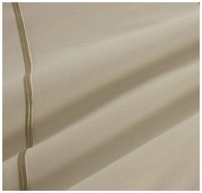 Lenjerie de pat bej din bumbac ranforcé pentru pat dublu, extinsă cu cearceaf inclus, cu 6 piese 240x220 cm Calm of Lines – Mila Home Luxury