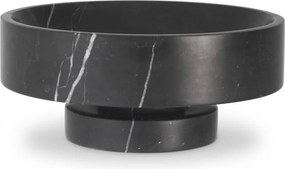 Bol/ Obiect decorativ din marmura Santiago negru 114860 HZ