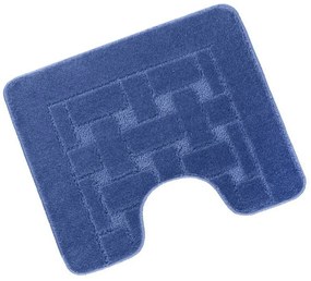 Bellatex Covora de baie Bany cu decupajdreptunghiular albastru, 60 x 50 cm
