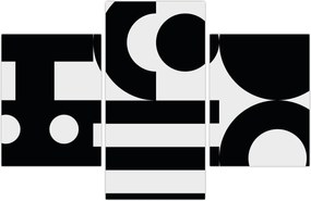 Tablou - Abstracție geometrică N⁰3 (90x60 cm)