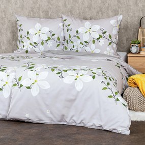 Lenjerie bumbac 4Home Jasmine Love, 220 x 200 cm, 2 buc. 70 x 90 cm