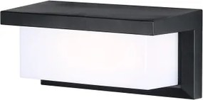 Brilagi - Aplica de exterior LED RGBW BRICKY, 1xE27/15W/230V, negru, IP54
