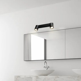 Brilagi - Corp de iluminat tip spot CRISPINA, 2x GU10, 10W, 230V, negru