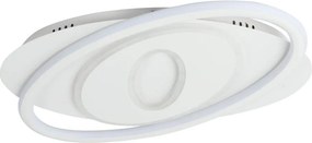 Brilagi - plafonieră LED reglabilă IRIS LED/78W/230V 37x49 cm albă + telecomandă
