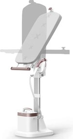 Fier de călcat cu aburi Tefal Ixeo Vision QT1811E0, 2170W, 3 nivele de putere, 1.2 l, 200 g/min, LED backlight, Reîmprospătare și dezinfectare, Auto shut-off, Alb