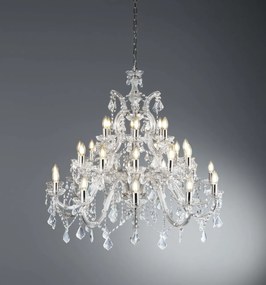 Candelabru XXL casa scarii design clasic Marie Theresea 30L 3314-30 SRT