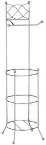 Suport hârtie igienică, metal/argintiu, BRIZO
